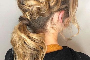 Gorgeous Ponytails with Side Braids for Women 2020