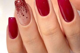 Romantic Style of Red Nails that You'll Love