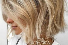 Modern Textured Blonde Bob Haircuts for Every Woman in 2020