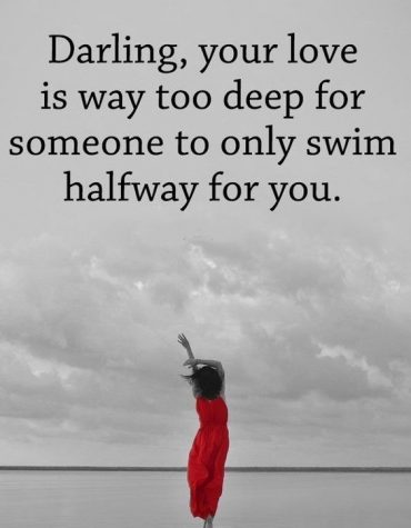 Only Swim Halfway for You - Love Quotes & Sayings