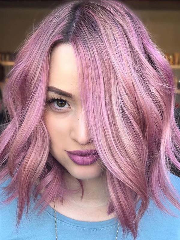 Amazing Pink Hair Color Shades to Show Off in Current Year