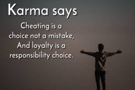 Cheating is a Choice not a Mistake - Best Loyalty Quotes