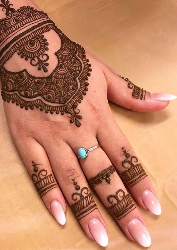 Cutest Mehndi or Henna Designs for Girls to Try in 2020