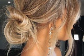 Effortless updo Hairstyles to Sport in Year 2020