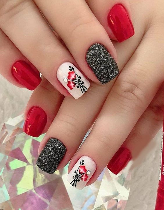 Bold Style of Red Nails to Enhance Finger Beauty