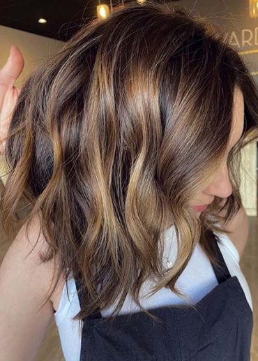 Golden balayage hair Color Tones for Modern Look