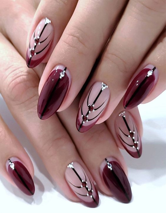 Romantic Look of Red Nails & Images you can Try Now