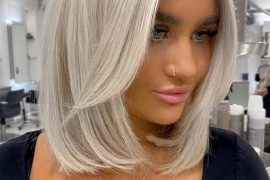 Charming Style of Medium Blonde Hair for Trendy Look