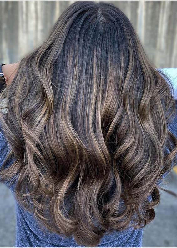 Modern Balaayge Hair Color Trends for Ladies