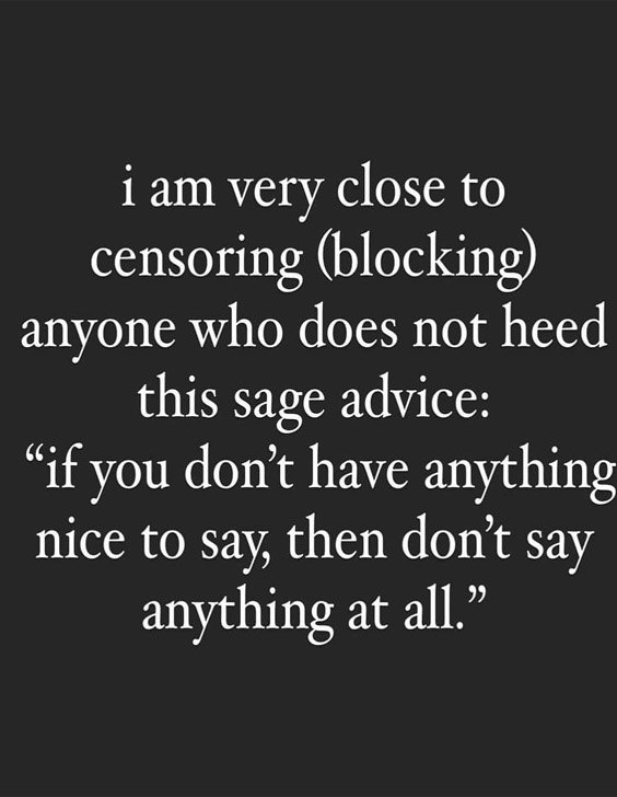 Then Don't say Anything At All - Best Quotes & Saying