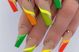 Gorgeous Colorful Nail Ideas for Stylish Girls
