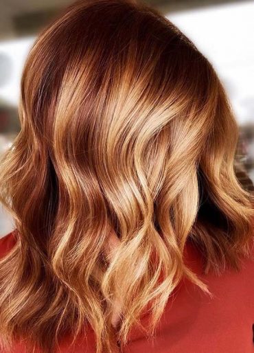 Stunning Red Copper Hair Color Shades
