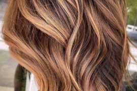 Best Caramel Lob Haircuts for Girls to Follow