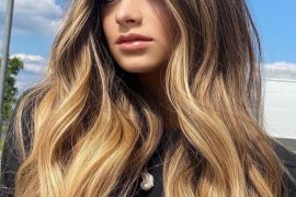 Super Cute Balayage Highlights & Hairstyle Trends