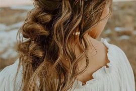 Adorable Wedding Hair Styles to Show Off