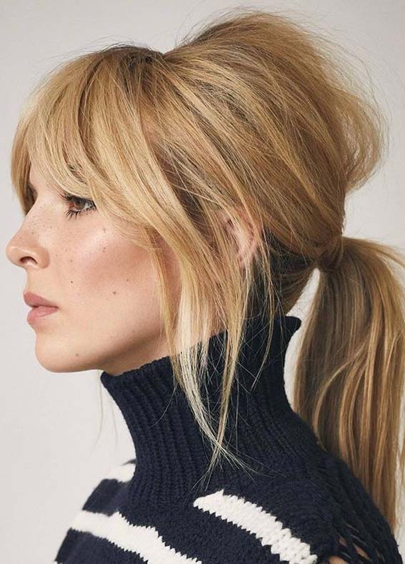 Amazing Ponytail Hairstyles Ideas for Girls