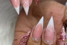 Incredible Stiletto Nail Arts and Designs to Sport