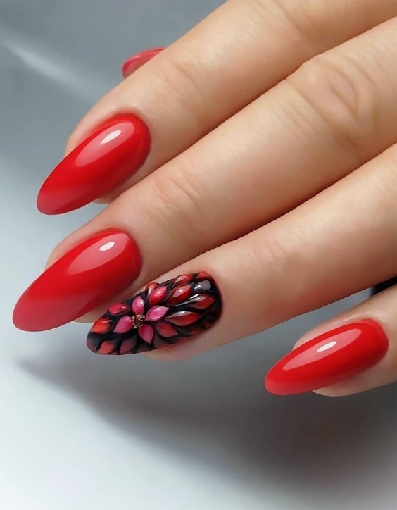 Red Nail Art Ideas for the Stunning Look