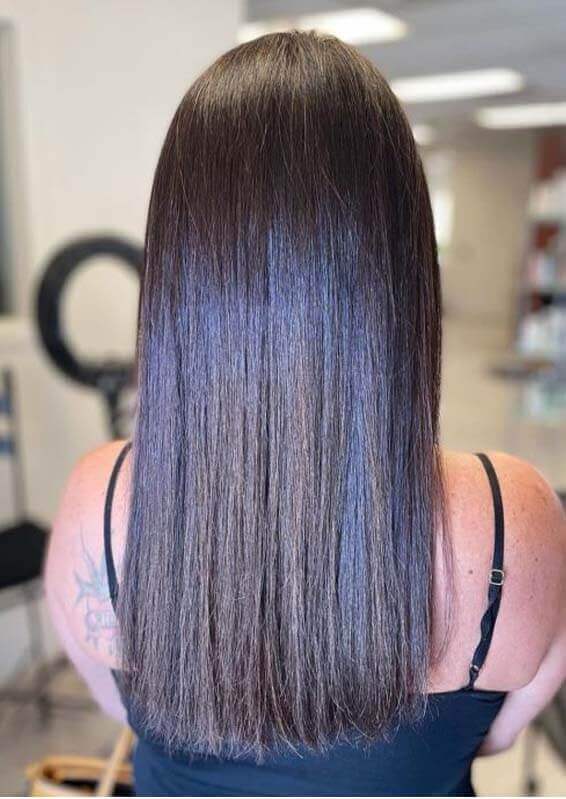 Adorable Sleek Straight Hairstyles for Long Hair