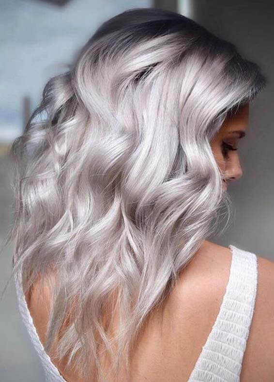 Stunning Platinum Blonde Hair Color Shades