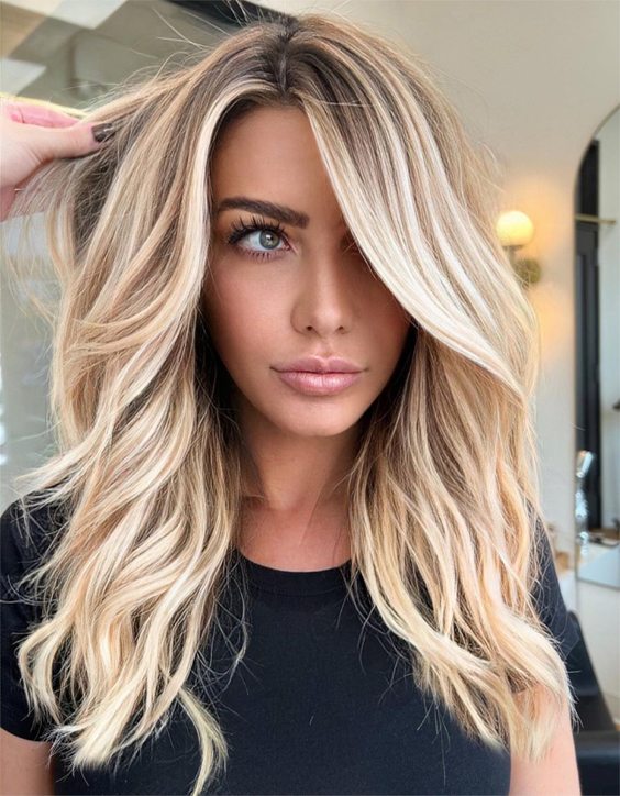 Baby Blonde Hair Color Highlights 