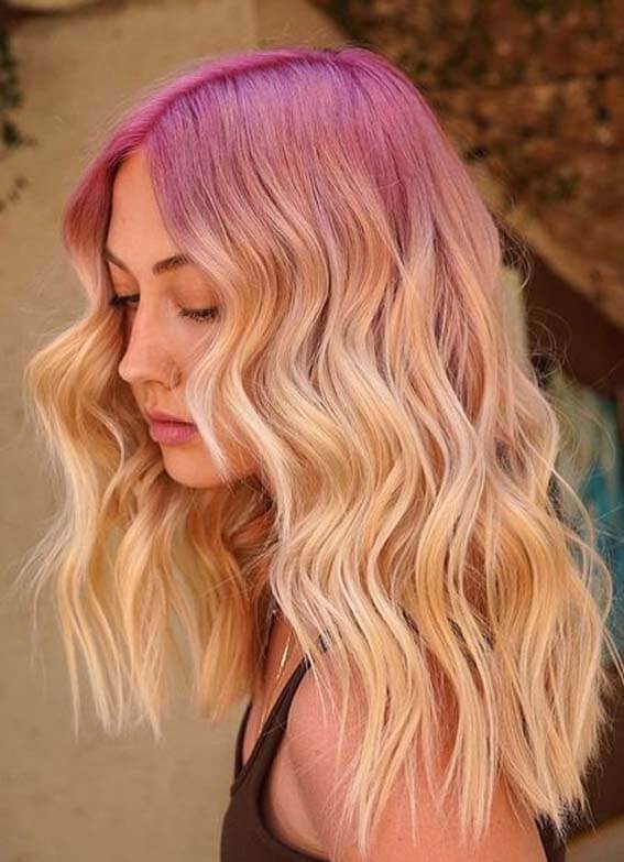 Unique Pink Hair Color Melts and Shades to Show Off