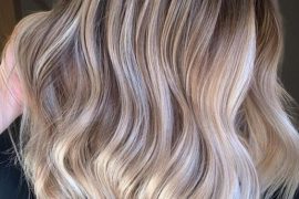 Unique Blonde Balayage Hair Color Ideas