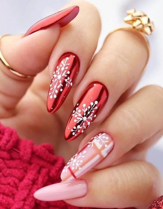 Modern Red Nail Style to wear Now