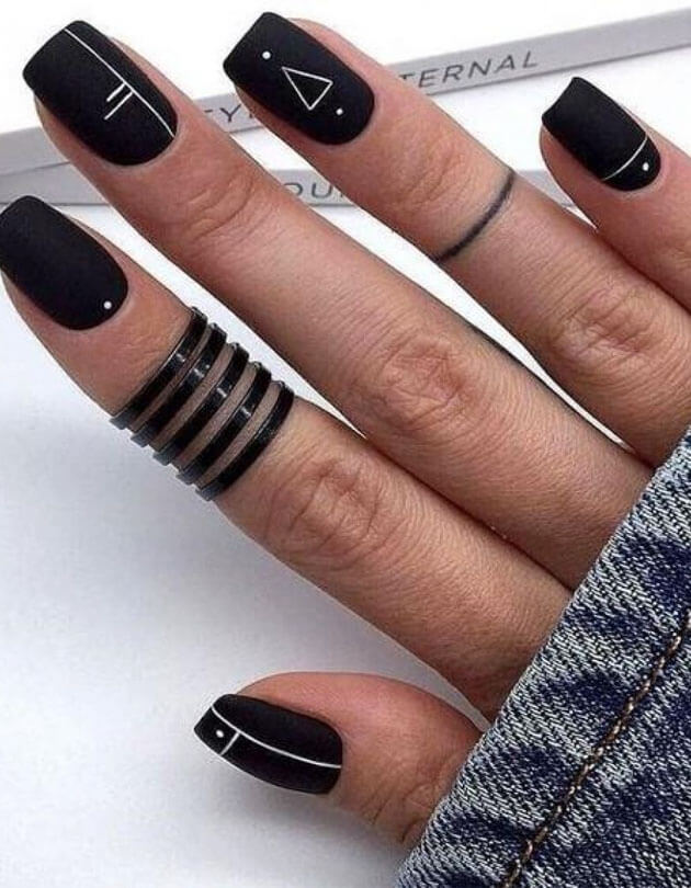 Geometric Nails Designs to Try