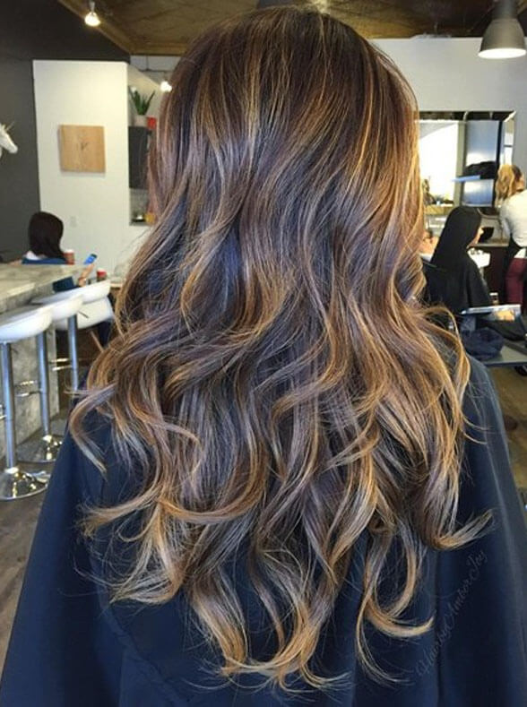 Subtle Ombre Highlights for winter